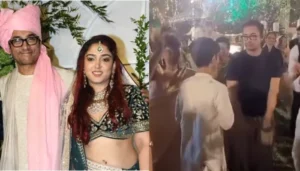 वायरल: इरा खान अपनी शादी से भाई जुनैद के साथ एक तस्वीर में