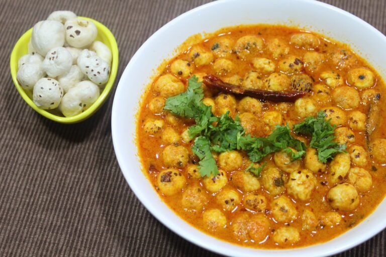 Makhana Matar Curry