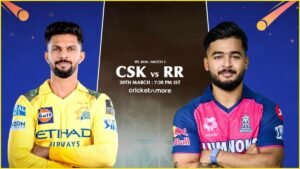 RR vs CSK
