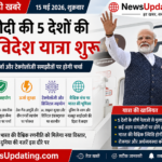 पीएम मोदी की 5 देशों की बड़ी विदेश यात्रा शुरू, व्यापार और रक्षा समझौतों पर दुनिया की नजर
